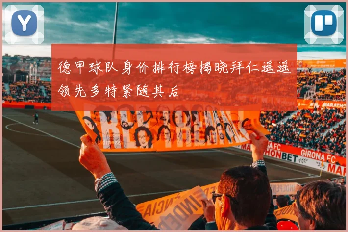德甲球队身价排行榜揭晓拜仁遥遥领先多特紧随其后